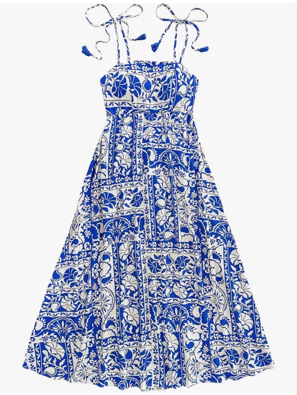 Women’s Blue and White Summer Dress NWOT *never worn*!